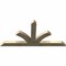 Ekena Millwork Richland Rough Sawn Timber Gable Bracket, Douglas Fir, 84"W x 42"H x 4"D x 6"F, 12/12 Pitch GBW084X42X0406RIC00RDF - alternate 5